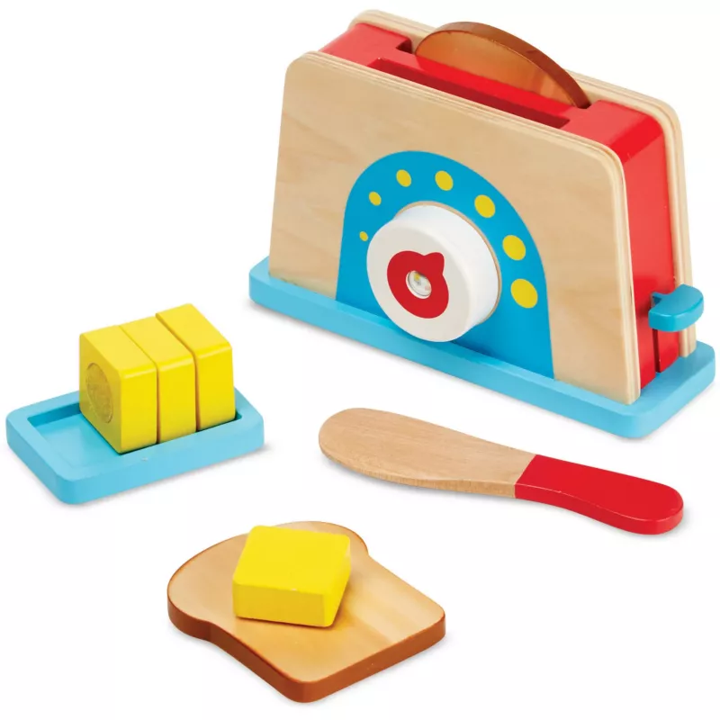 Melissa & Doug Conjunto de brincar Torradeira