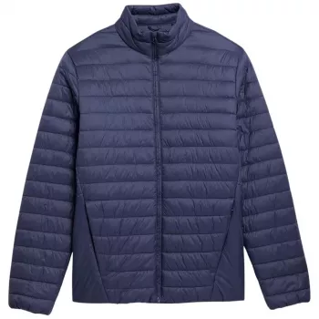 Casaco de penas 4F M084 homem azul-marinho escuro 4FSS23TDJAM084 30S