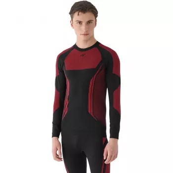 T-shirt térmica ativa homem 4F M165 vermelho S/M