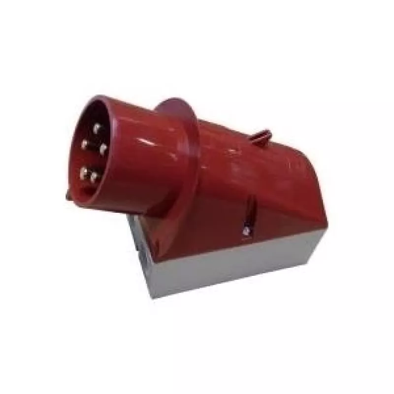 MENNEKES 354 Tomada de aparelho de parede, 32 A, 5 polos, 400 V, 6h, IP44