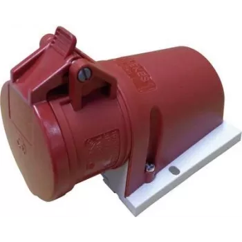 MENNEKES Tomada de parede CEE 16 A 5 polos 6h 400 V IP44 TwinCONTACT