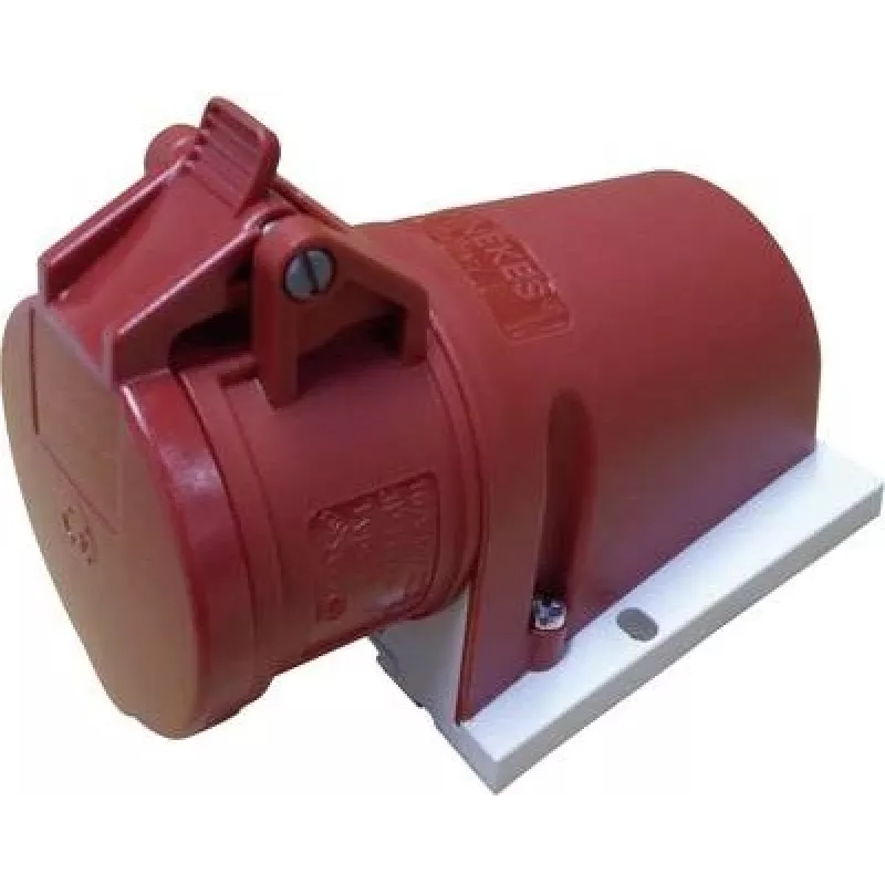 MENNEKES Tomada de parede CEE 16 A 5 polos 6h 400 V IP44 TwinCONTACT
