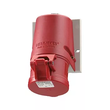 MENNEKES Tomada de parede CEE 16 A 5 polos 6h 400 V IP44 TwinCONTACT
