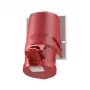 MENNEKES Tomada de parede CEE 16 A 5 polos 6h 400 V IP44 TwinCONTACT