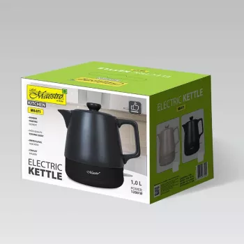 Chaleira elétrica MEO 1L MR-071-BLACK MAESTRO