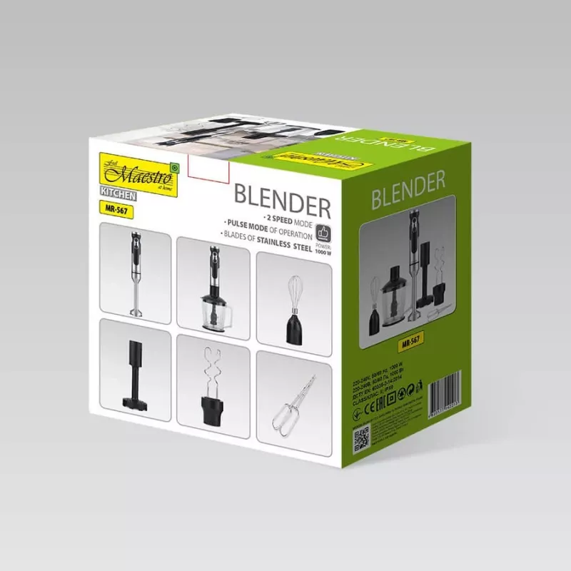 Conjunto de varinha mágica MEO 1000W MR-567 MAESTRO