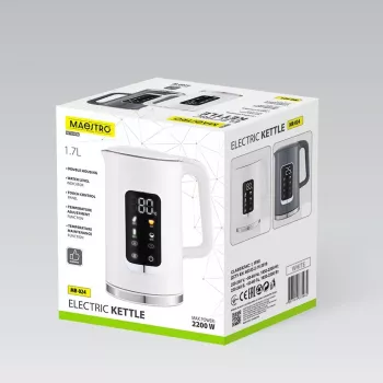MEO Maestro chaleira MR-024-GREY 1,7 L 2200 W cinzento