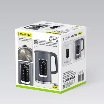 MEO Maestro chaleira MR-024-GREY 1,7 L 2200 W cinzento