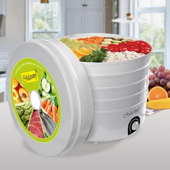 Desidratador de alimentos Maestro MR-766, 520 W, branco