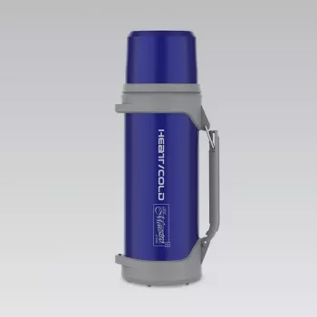 MEO Maestro Garrafa térmica com isolamento a vácuo 1,5 l aço inoxidável azul MR-1631-150-BLUE