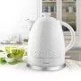 Chaleira elétrica de cerâmica MEO MR-073 MAESTRO 1,5 l 1500 W branca