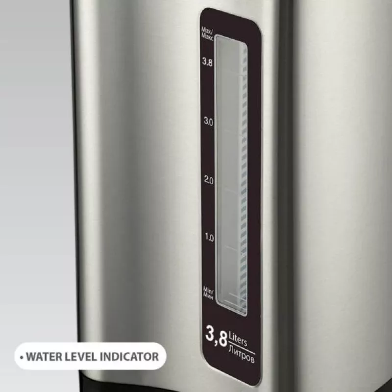 Chaleira e dispensador elétrico MEO MR-081 4,5L 750W preto/prateado