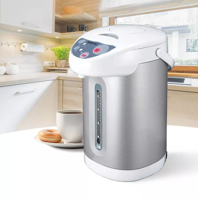 Chaleira e aquecedor de água em aço inoxidável MEO MR-082 MAESTRO 3,3 l 750 W com torneira