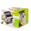 Máquina de massa manual MEO MR-1679 MAESTRO - aço cromado, 9 regulações de espessura, 3 tipos de massa, fixação de mesa