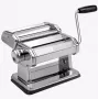 Máquina de massa manual MEO MR-1679 MAESTRO - aço cromado, 9 regulações de espessura, 3 tipos de massa, fixação de mesa