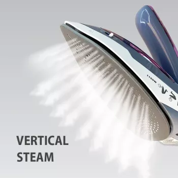 MEO MR-317T Ferro de engomar de viagem a vapor 1100W base cerâmica