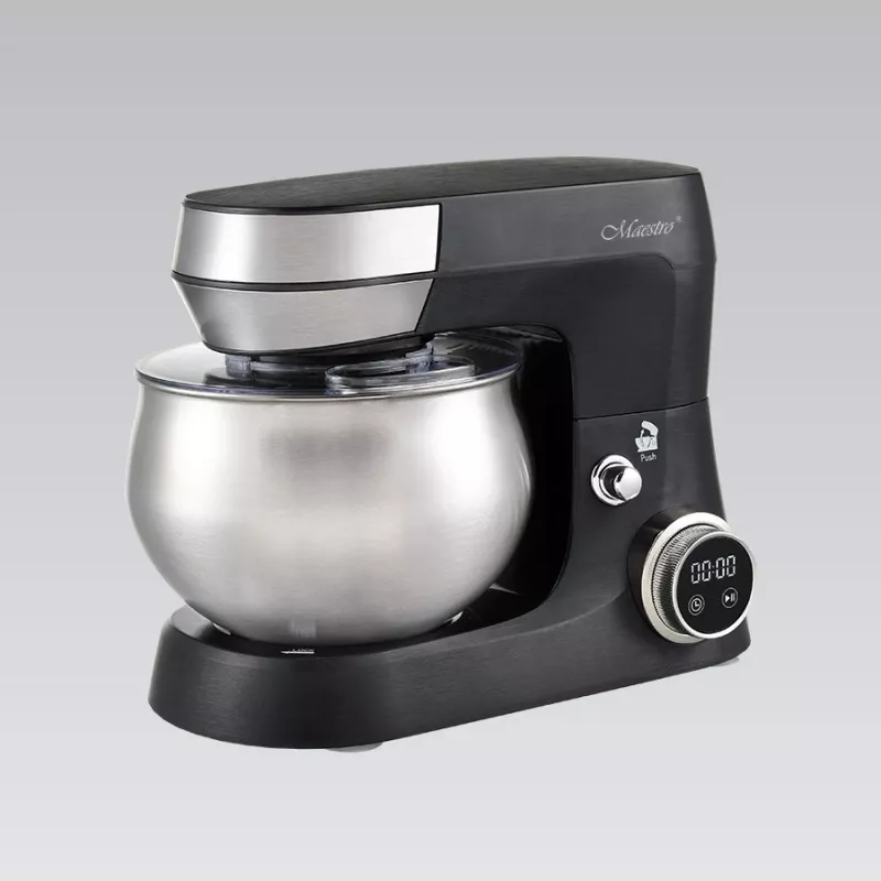 MEO MR-558 MAESTRO batedeira planetária 2000W 5,5L preto/prateado