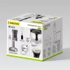 Conjunto de varinha mágica MEO MR-566 MAESTRO 500W com picadora, batedor e copo medidor