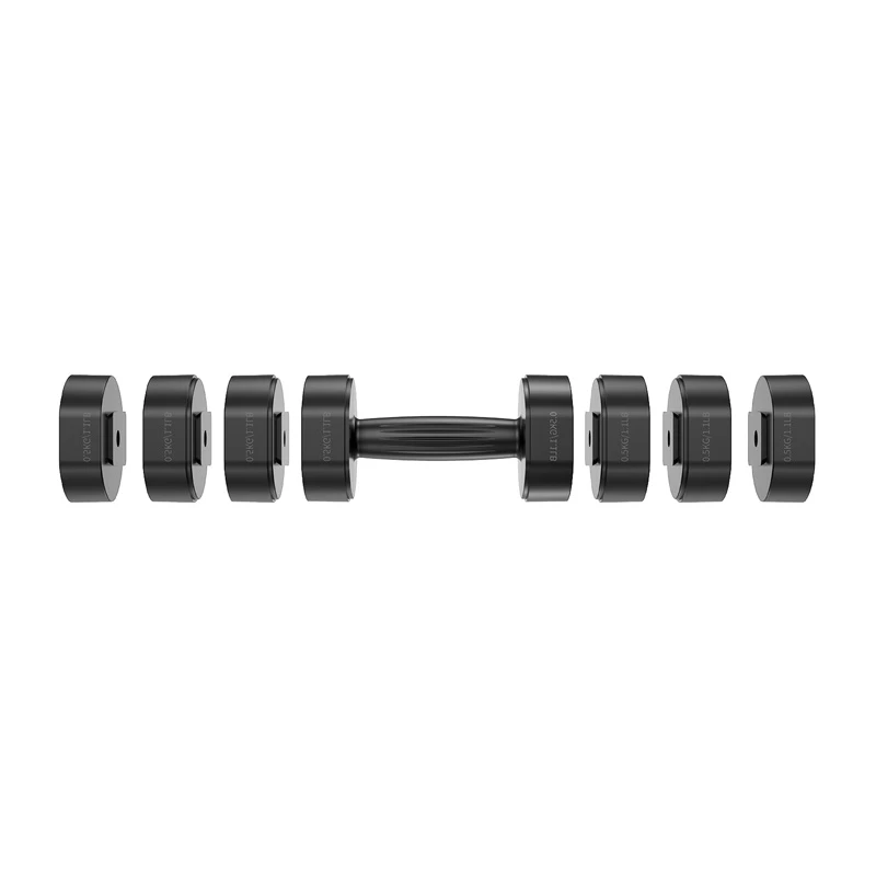 Halteres ajustáveis MERACH MR-2444B1-EU, conjunto de 2 un., 1-4 kg, cinzentos