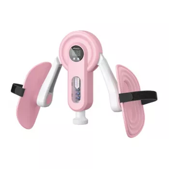 Treinador de pernas MERACH MR-2522 (branco e rosa)