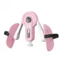 Treinador de pernas MERACH MR-2522 (branco e rosa)