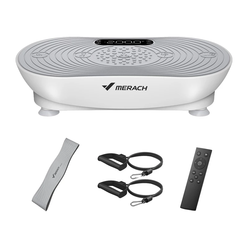 MERACH MR-2533W1-EU Plataforma vibratória (branco)