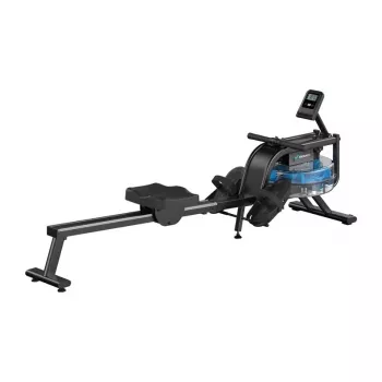 MERACH MR-R10B2 Máquina de remo magnética com Bluetooth, 16 níveis de resistência, dobrável, ecrã LCD, preto