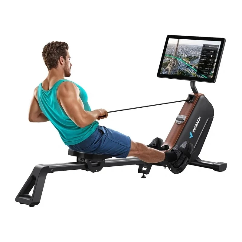 Máquina de remo magnética MERACH MR-R15B3-EU - dobrável, Bluetooth, 16 níveis de resistência, peso máximo do utilizador 150 kg