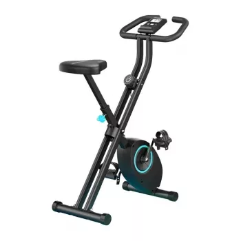 Bicicleta estática dobrável magnética MERACH MR-S14L2 X-Bike com 8 níveis de resistência, Bluetooth, ecrã LCD, medição de pulso, máx. 100 kg