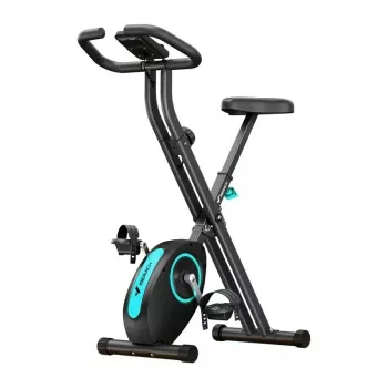 Bicicleta estática dobrável magnética MERACH MR-S14L2 X-Bike com 8 níveis de resistência, Bluetooth, ecrã LCD, medição de pulso, máx. 100 kg