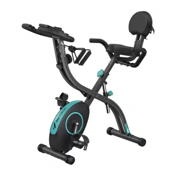 MERACH MR-S15B2 X-BIKE Bicicleta Estática Magnética com Bluetooth, 8 Níveis de Resistência, Dobrável