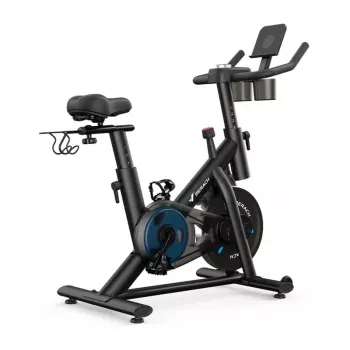 MERACH MR-S26B2-EU Bicicleta de Spinning – Resistência Magnética, Bluetooth, Volante de Inércia 6 kg, Preto