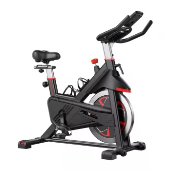MERACH MR-S38B2-EU Bicicleta estática com resistência magnética, conectividade Bluetooth e ecrã LCD