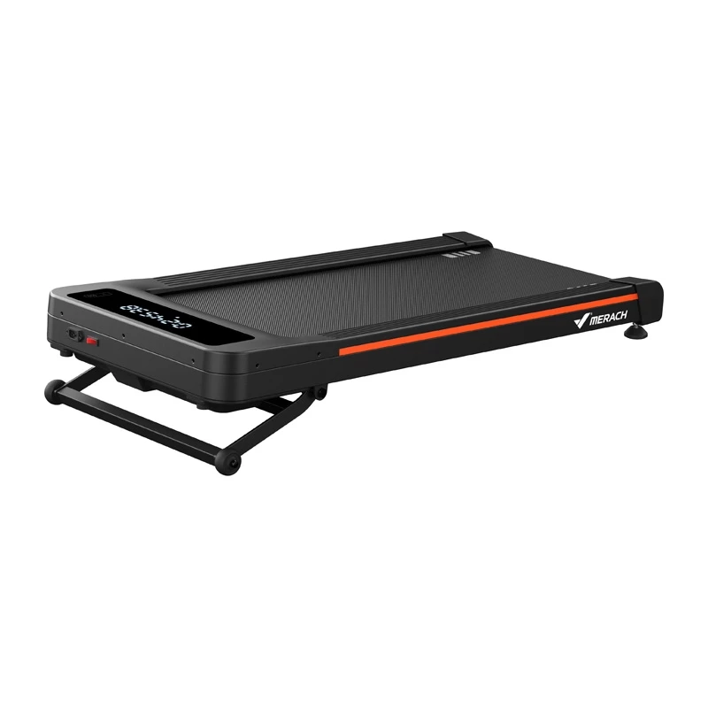 Passadeira elétrica MERACH MR-T25B2 com altifalantes Bluetooth, 12 programas, ecrã LED, motor de pico 2,5 HP, 12 km/h, inclinação manual, dobrável