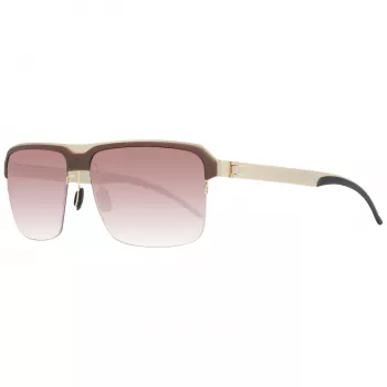 Óculos de sol Mercedes-Benz MAN M1049-C (59/15/140 mm) - Armação preta, lentes cinzentas