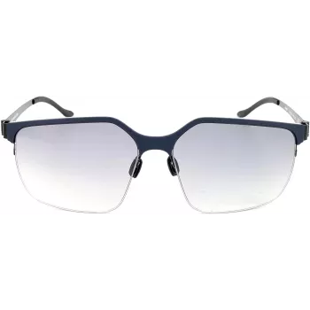 Mercedes-Benz Óculos de sol de homem M1037-D Pilot/Aviator Armação de metal Lentes cinzentas 58mm