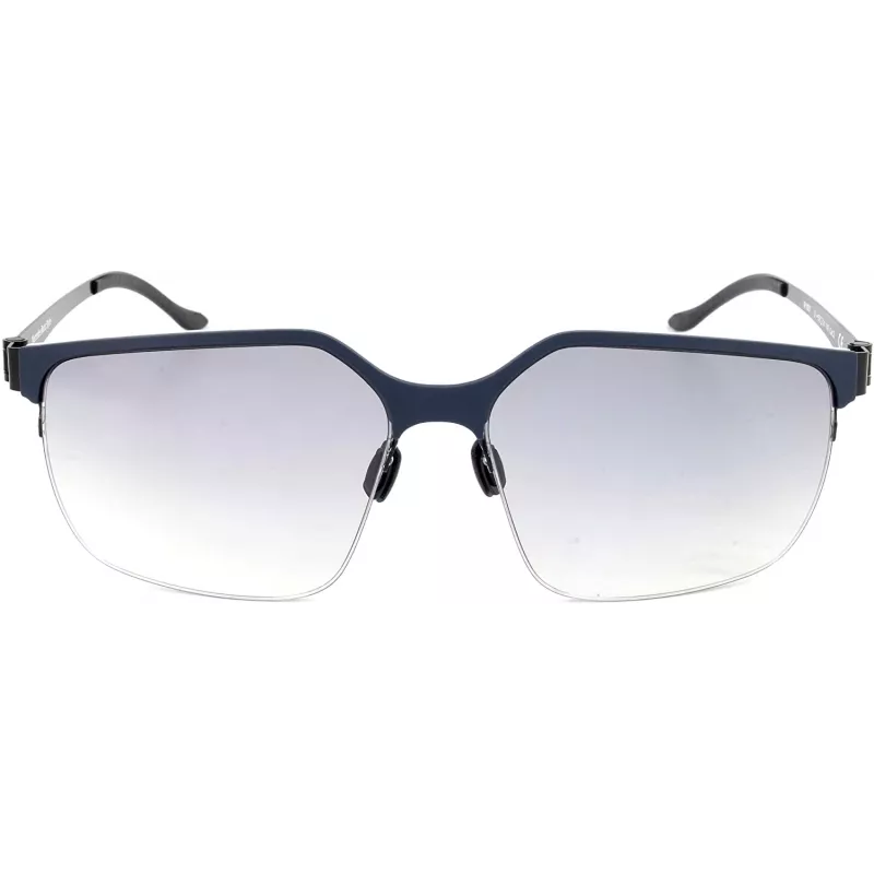 Mercedes-Benz Óculos de sol de homem M1037-D Pilot/Aviator Armação de metal Lentes cinzentas 58mm