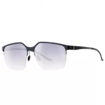 Mercedes-Benz Óculos de sol de homem M1037-D Pilot/Aviator Armação de metal Lentes cinzentas 58mm