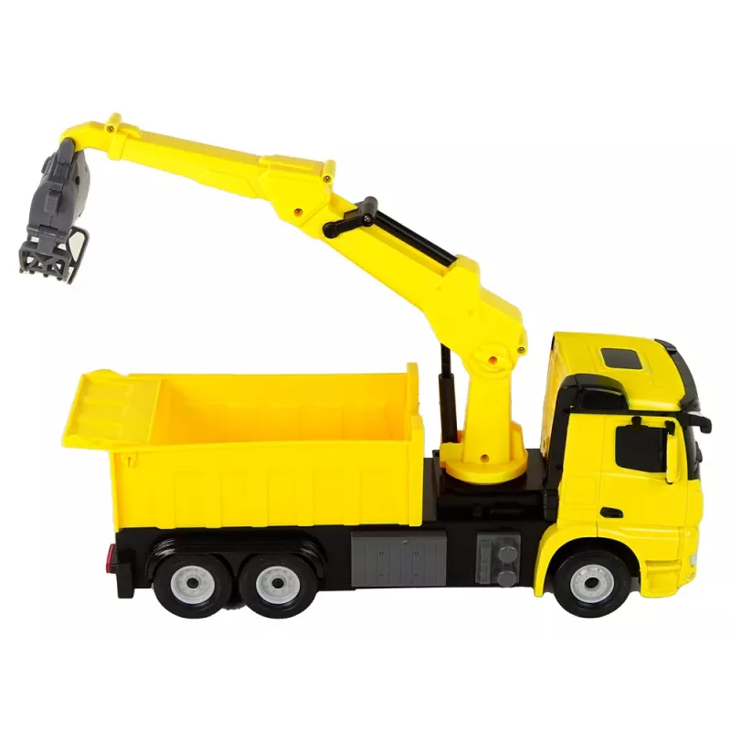 Mercedes Rastar Camião de reboque amarelo