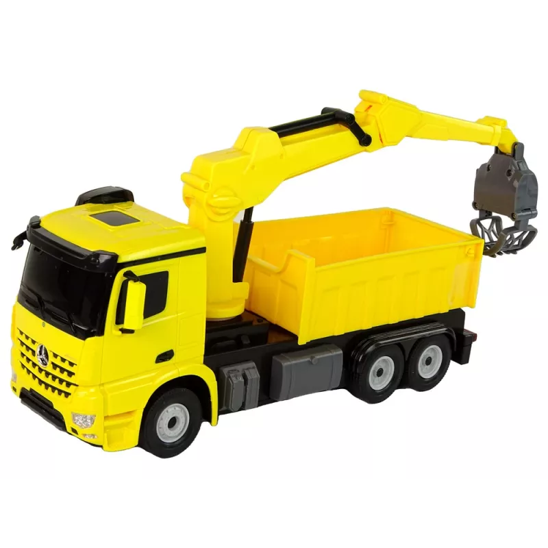 Mercedes Rastar Camião de reboque amarelo