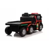 Mercedes Truck + Trailer XMX622B brinquedo a pilhas com luzes LED e LCD vermelho