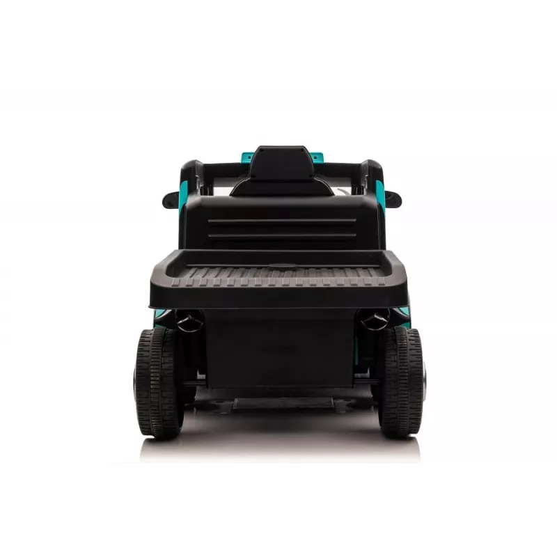 Camião elétrico infantil Mercedes XMX622B com reboque, LCD, azul