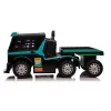 Camião elétrico infantil Mercedes XMX622B com reboque, LCD, azul