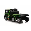 Mercedes Truck + Trailer XMX622B brinquedo a pilhas com LCD verde
