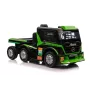 Mercedes Truck + Trailer XMX622B brinquedo a pilhas com LCD verde