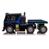 Mercedes Truck + Trailer XMX622B brinquedo a pilhas com LCD azul-marinho