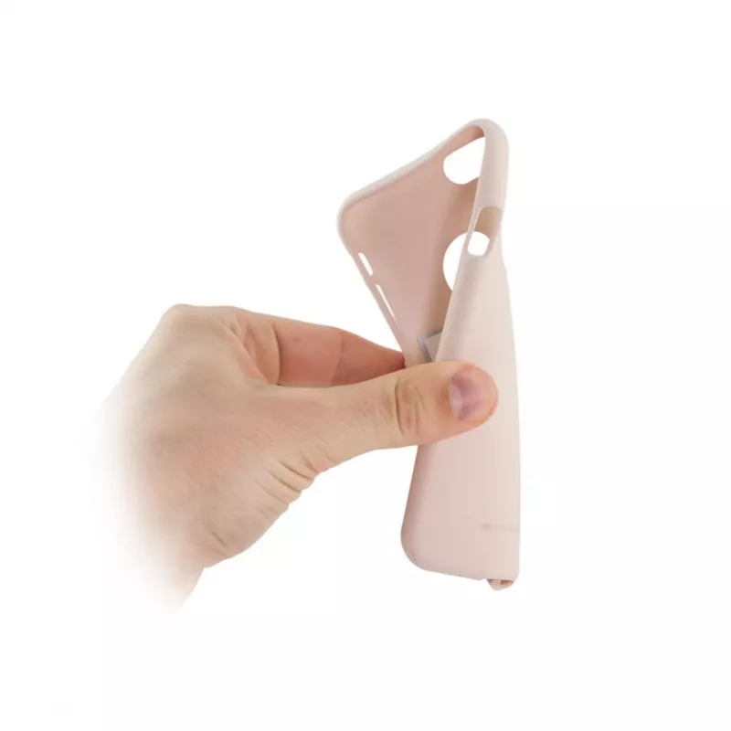 Capa Mercury Soft Feeling Jelly para Samsung Galaxy J3 (2017) J330 - Pink Sand
