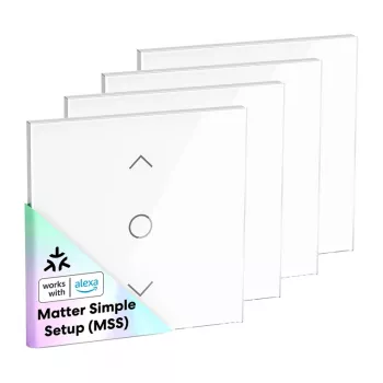 MEROSS MRS100MA(EU) Interruptor de Estores Smart Wi-Fi (Matter) (pack de 4)