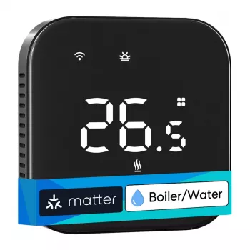 MEROSS MTS215BMA-B(EU) Termostato Smart Wi-Fi (Preto)