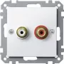 Merten MEG4350-0319 Tomada Schuko 1 tomada branco polar brilhante